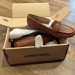 NWT BROWN LEATHER LOAFERS